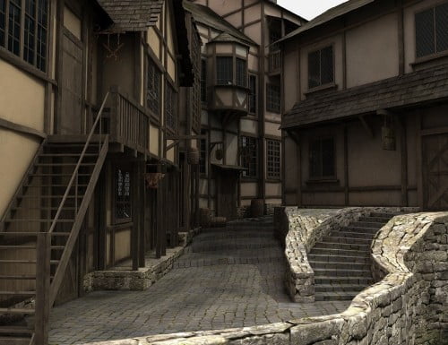 Medieval Fantasy Village