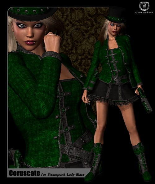 CORUSCATE for Steampunk Lady Blaze