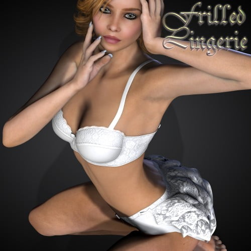 Frilled Lingerie V4-A4