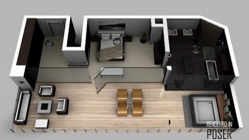 Contemporary Bedroom