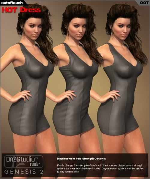 HOT Dress for Genesis 2 Female(s)