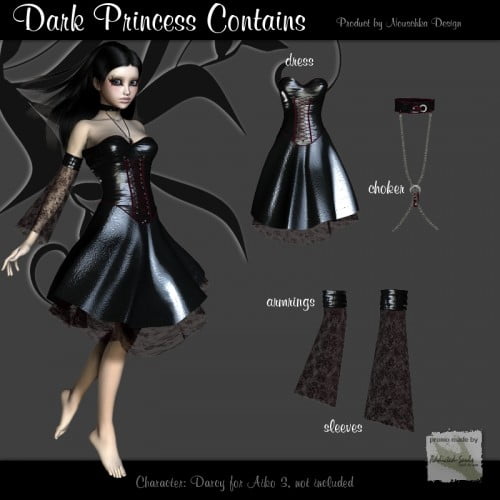 Dark Princess Dress