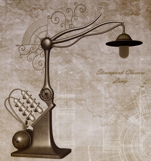 Steampunk classics-Lamp