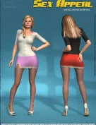 Sex Appeal - Blouse and Skirt for V4