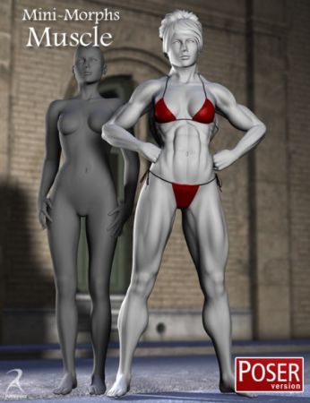 Mini Morphs Value Stack  (Poser)