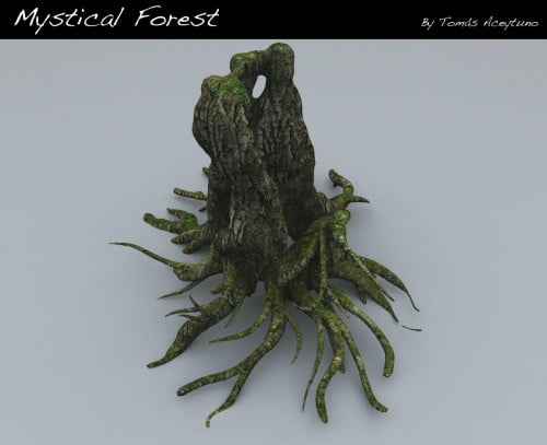 Mystical Forest, Mystical Trees ⋆ Freebies Daz 3D