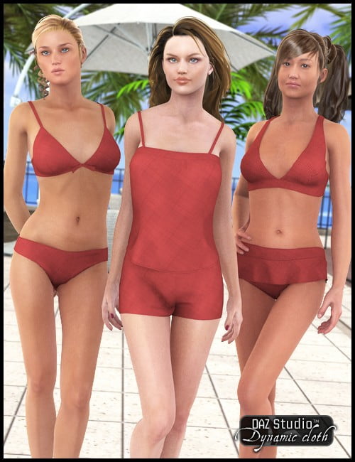 6 Piece Swim Wear Set