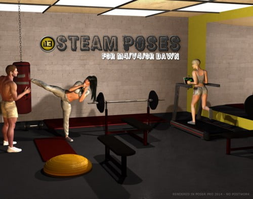 i13 STEAM poses for V4/M4/Dawn