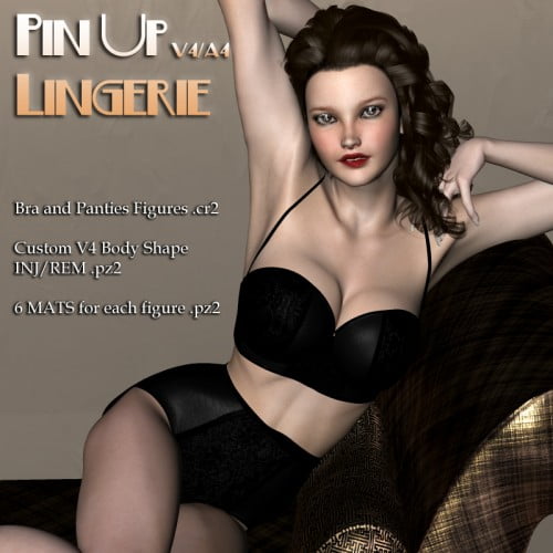 Pin Up Lingerie V4-A4