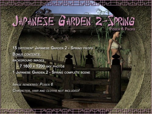 Japanese Garden 2-Spring