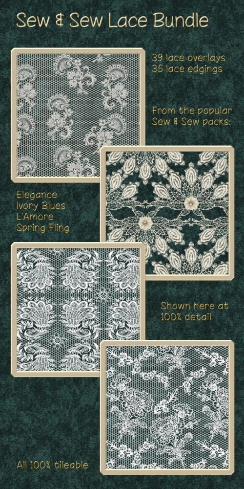 Sew & Sew Lace Bundle Sew & Sew Lace Bundle