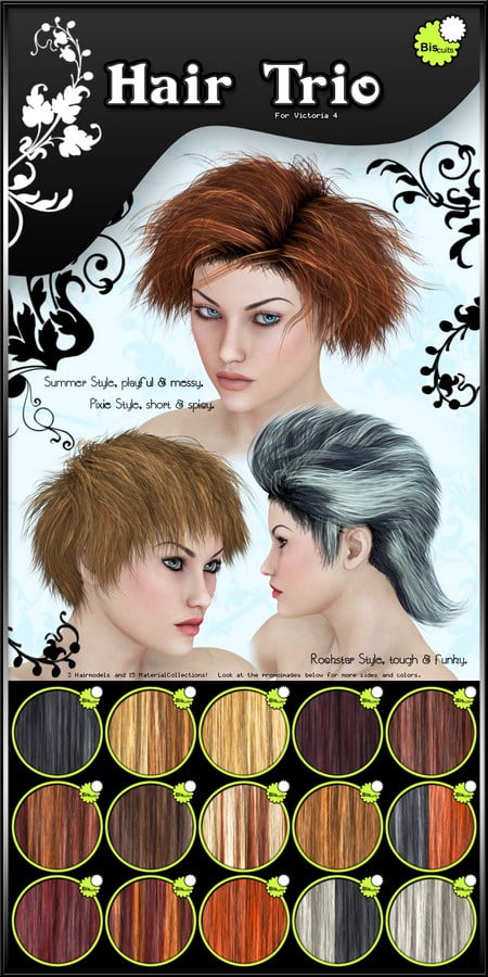 Biscuits Hair Trio Biscuits Hair Trio