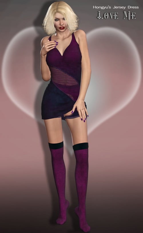 Love Me - Hongyu Jersey Dress