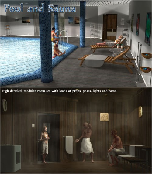 Pool and Sauna by 3-D-C Pool and Sauna by 3-D-C