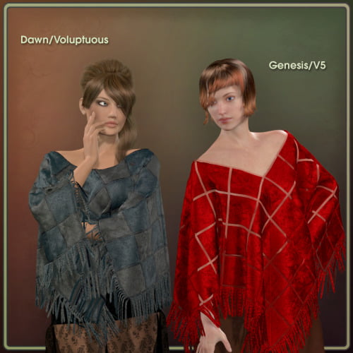 Dynamic Patchwork Poncho