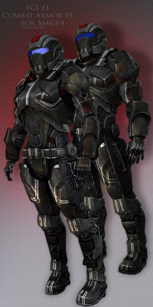 SCI-FI Combat Armor 01 SCI-FI Combat Armor 01