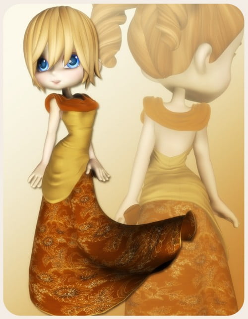 Autumn Ball Dress for Cookie