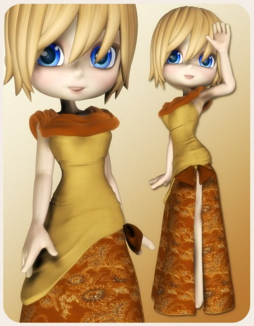 Autumn Ball Dress for Cookie