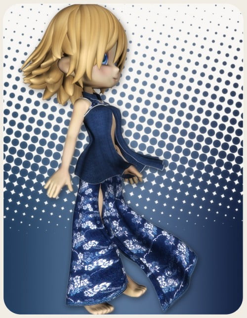 Asian Priestess Shirt for Cookie