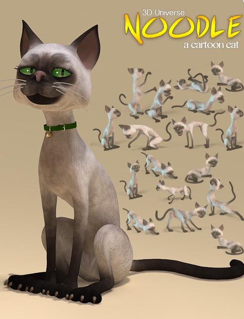 Noodle the Toon Cat Noodle the Toon Cat