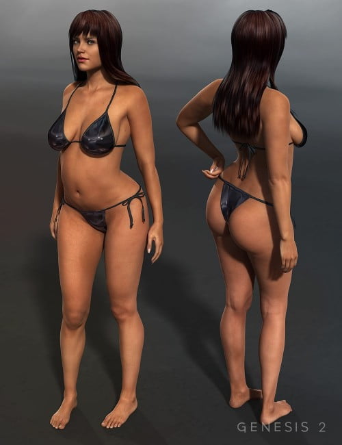 3DS Real Woman Stephanie 6 Bodies