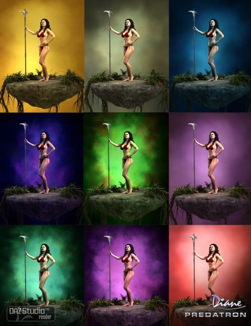 Fantasy Scene and Lights