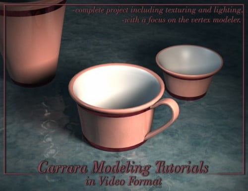 Carrara Modeling Tutorials