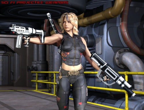 Sci Fi Projectile Weapons