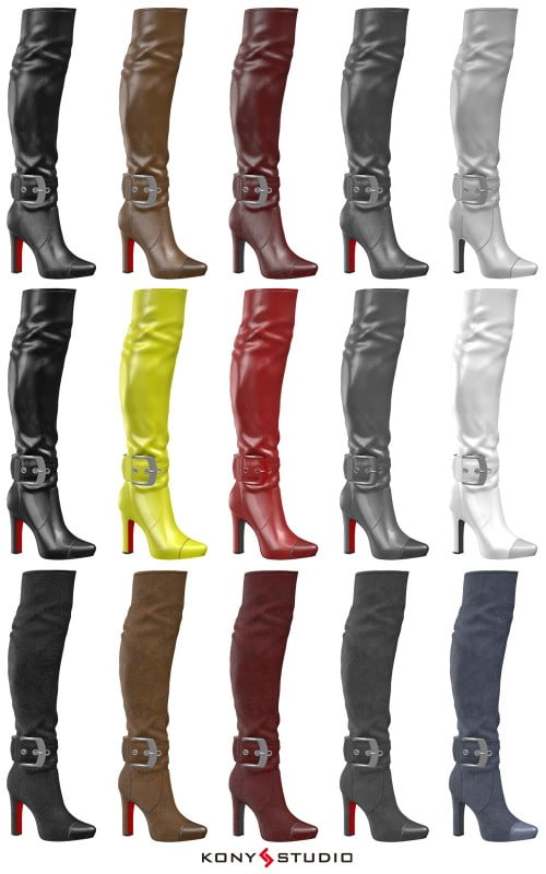 Over Knee Boots Ela