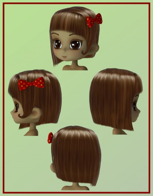 Big Bow Hair for Cookie