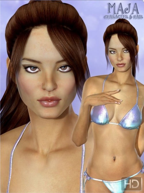 Maja Character and Hair Maja Character and Hair
