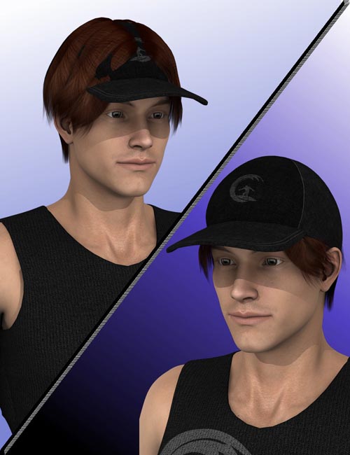 Hat and Hair Helper Genesis 2