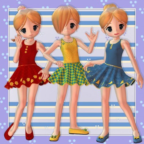 Ruffle Dress (Conform) for NearMe