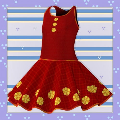 Ruffle Dress (Conform) for NearMe