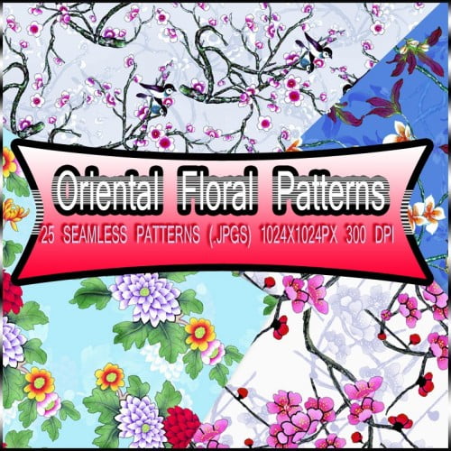 Oriental Floral Patterns