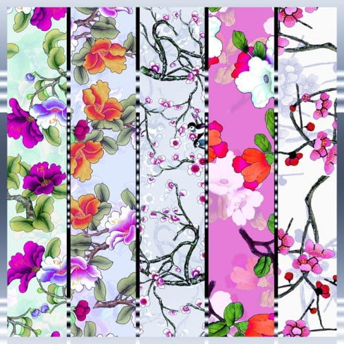 Oriental Floral Patterns
