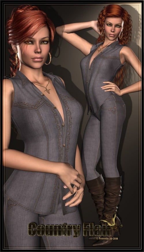 Country Flair for Hot Girl III