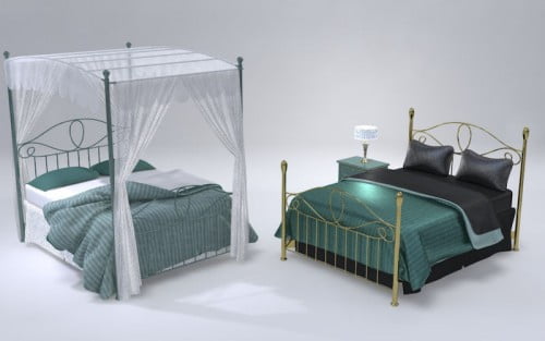 Furniture Set Two, Bed Furniture Set Two, Bed