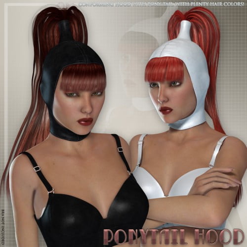 LilFlame's Ponytail Hood LilFlame's Ponytail Hood