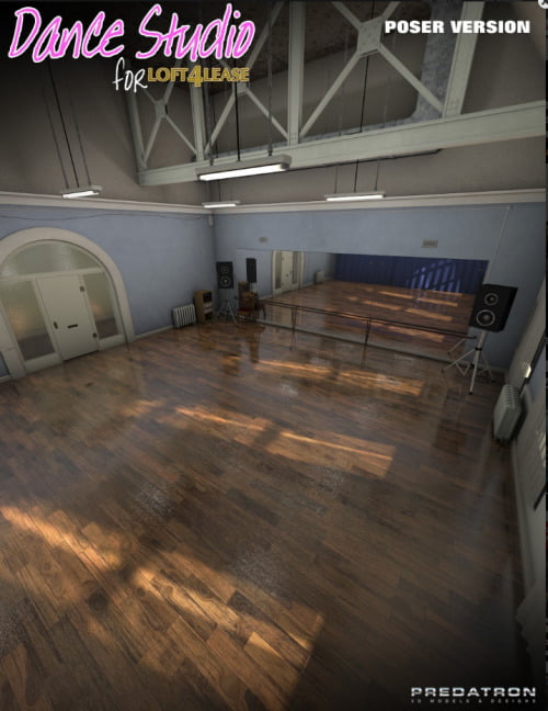 Dance Studio Add-On (Poser)