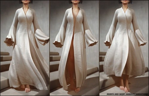 Medieval Morphing Dress
