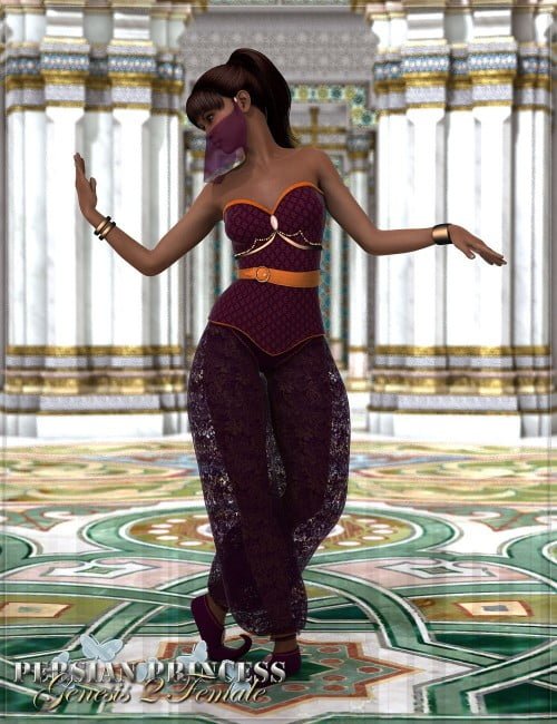 RW Persian Princess for Genesis 2 Female(s)