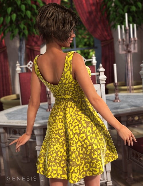 X Skirt for Genesis 2 Female(s)