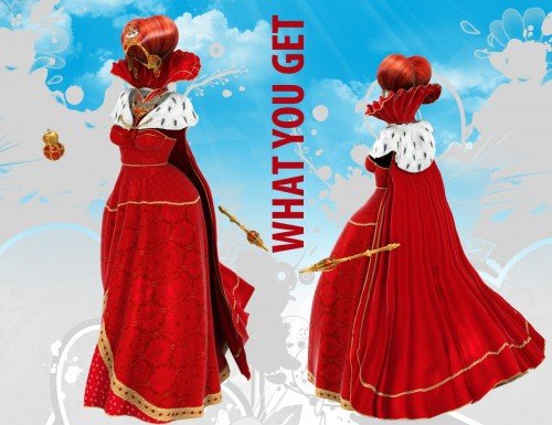 Mec4D Queen Of Hearts For Genesis 2 Female(s)