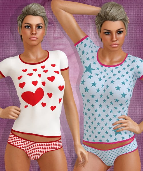 Cuddles for Simple T-Shirt