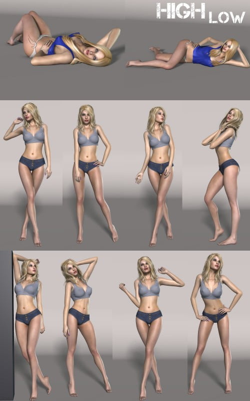i13 High Low Poses for V4
