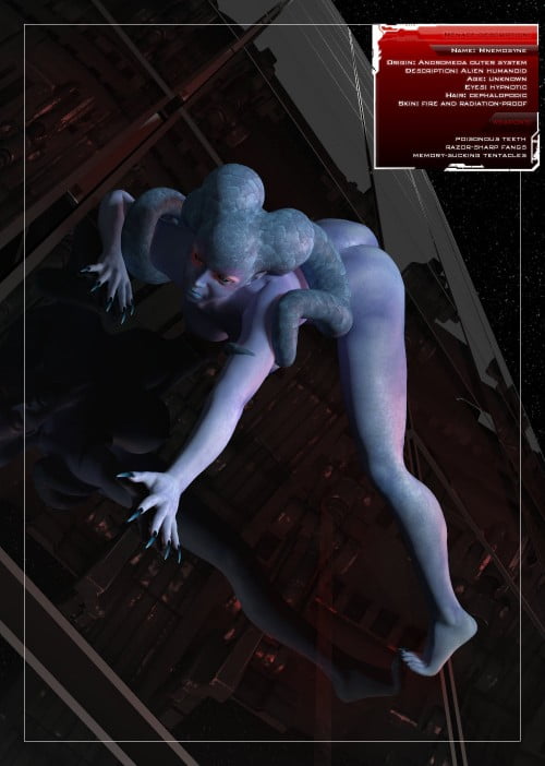 Mnemosyne - Alien character for V4