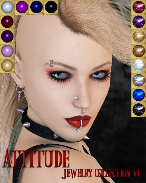 Attitude - Jewelry Collection V4