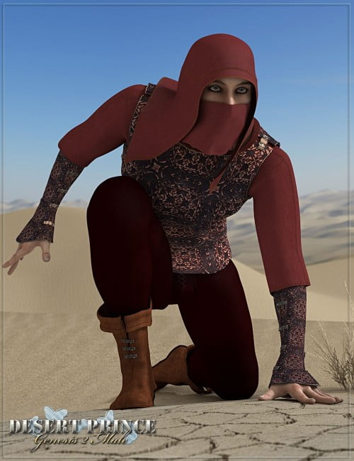 RW Desert Prince for Genesis 2 Male(s)