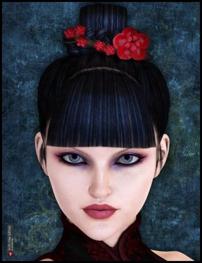 01-ying-hua-hair-for-genesis-2-female-daz3d